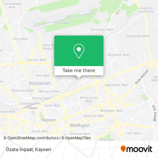 Özata İnşaat map