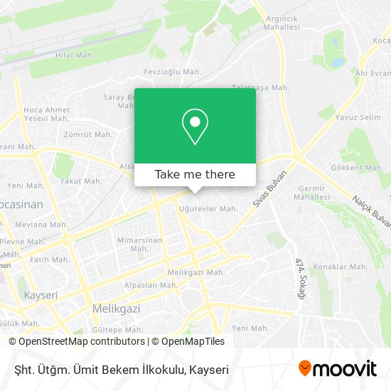 Şht. Ütğm. Ümit Bekem İlkokulu map
