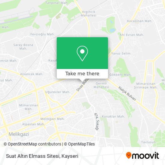 Suat Altın Elmass Sitesi map