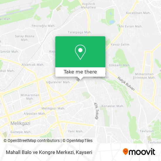 Mahall Balo ve Kongre Merkezi map
