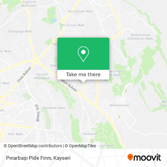 Pınarbaşı Pide Fırını map