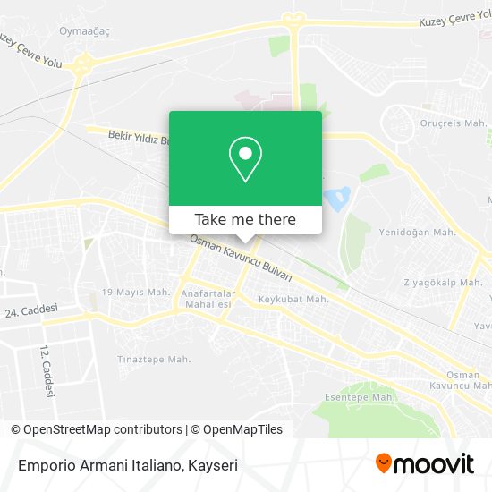 Emporio Armani Italiano map