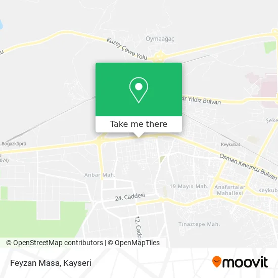 Feyzan Masa map