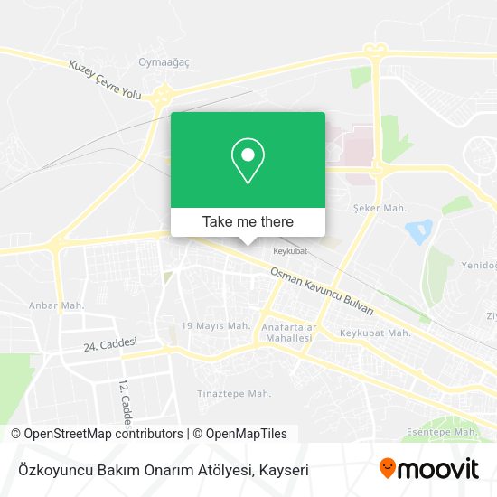 Özkoyuncu Bakım Onarım Atölyesi map