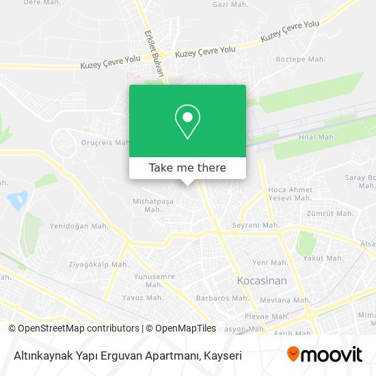 Altınkaynak Yapı Erguvan Apartmanı map