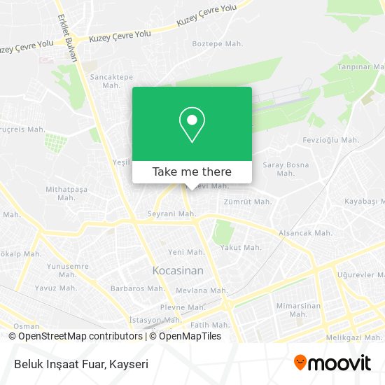 Beluk Inşaat Fuar map