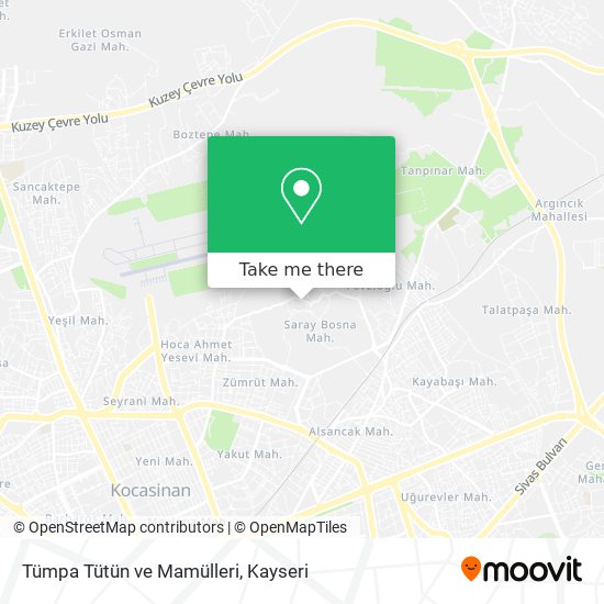 Tümpa Tütün ve Mamülleri map