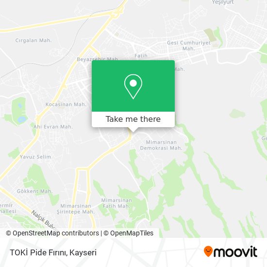 TOKİ Pide Fırını map