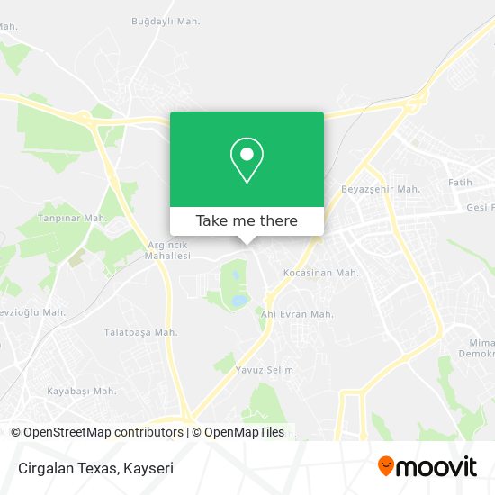 Cirgalan Texas map