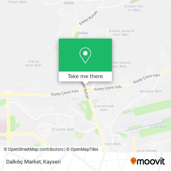 Dalkılıç Market map