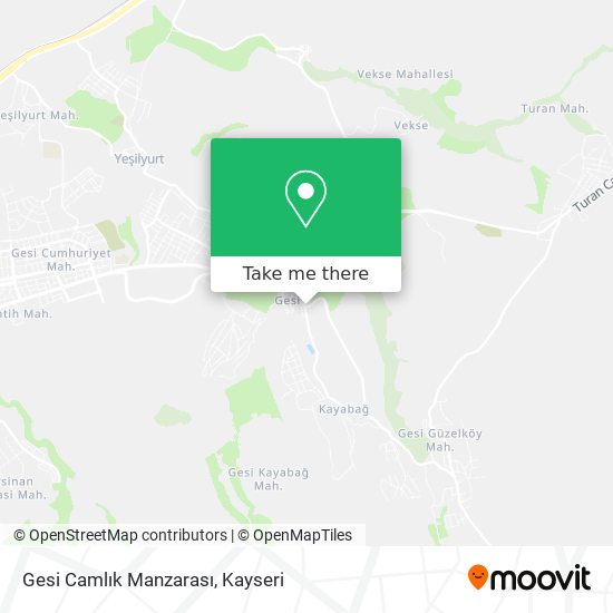 Gesi Camlık Manzarası map