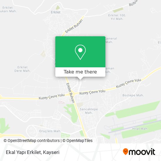 Ekal Yapı Erkilet map