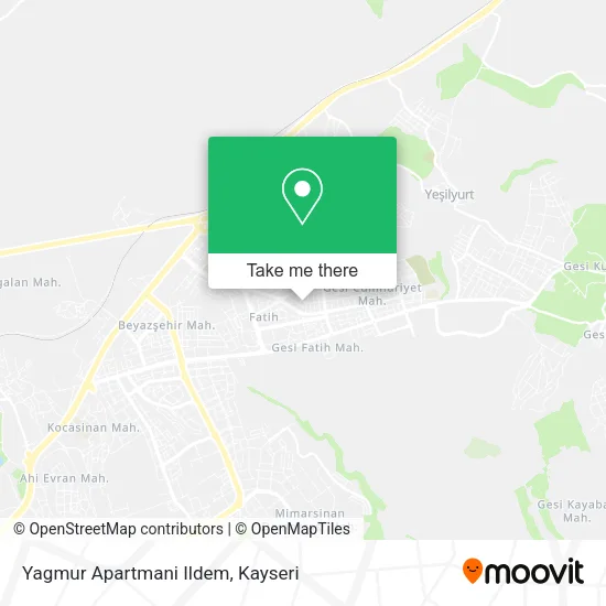Yagmur Apartmani Ildem map