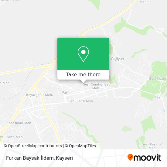 Furkan Baysak İldem map