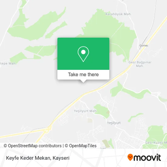 Keyfe Keder Mekan map