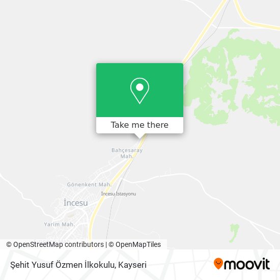 Şehit Yusuf Özmen İlkokulu map