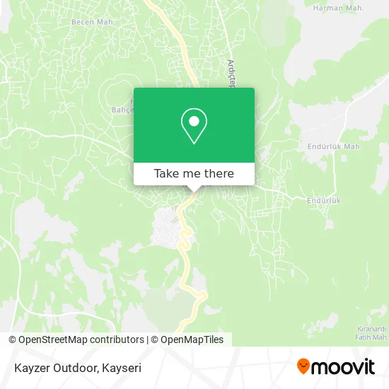 Kayzer Outdoor map