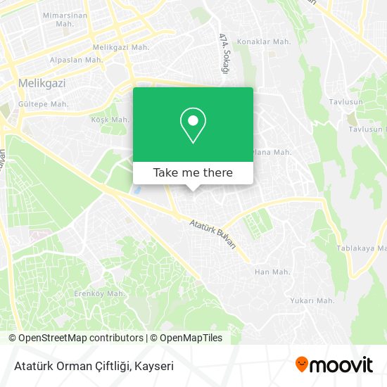 Atatürk Orman Çiftliği map