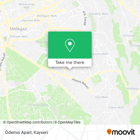 Ödemıs Apart map