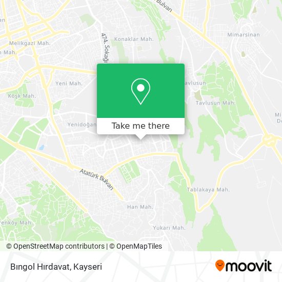 Bıngol Hırdavat map