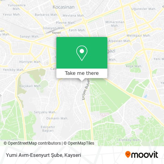 Yumi Avm-Esenyurt Şube map