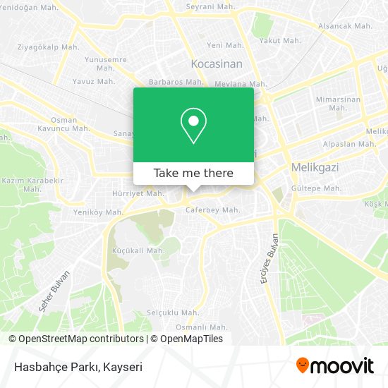 Hasbahçe Parkı map