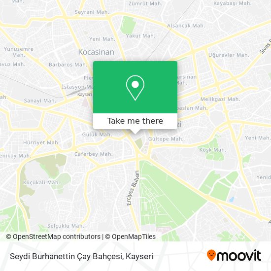 Seydi Burhanettin Çay Bahçesi map