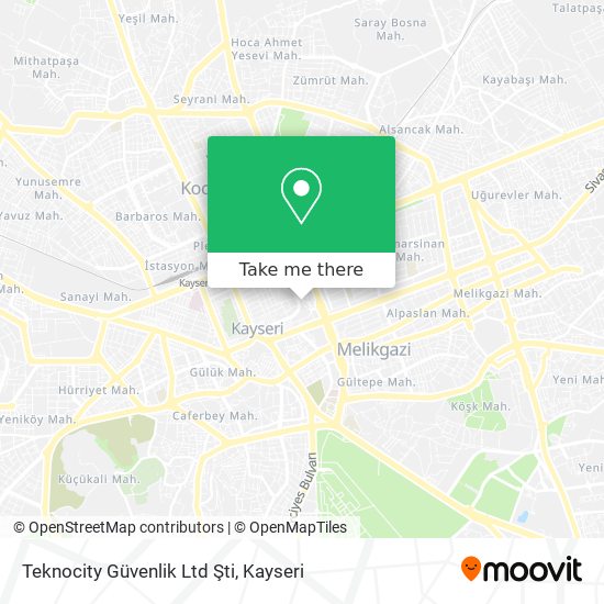 Teknocity Güvenlik Ltd Şti map