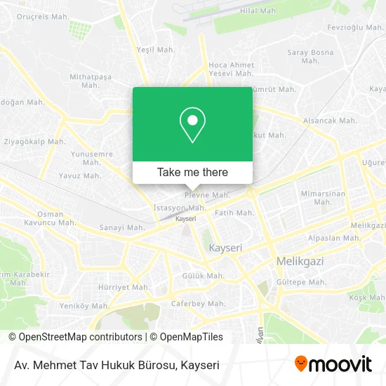Av. Mehmet Tav Hukuk Bürosu map