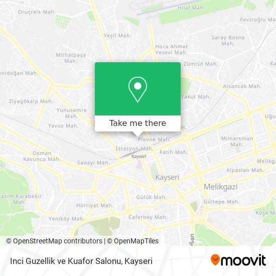 Inci Guzellik ve Kuafor Salonu map