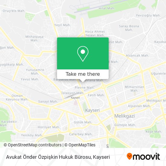Avukat Önder Özpişkin Hukuk Bürosu map