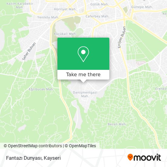 Fantazı Dunyası map