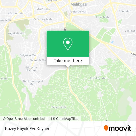 Kuzey Kayak Evı map