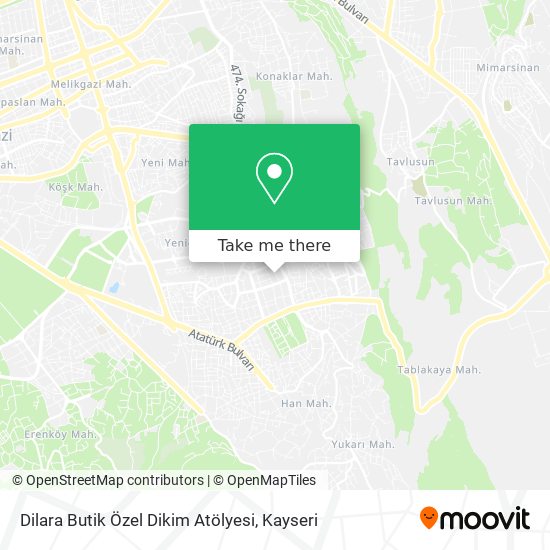 Dilara Butik Özel Dikim Atölyesi map