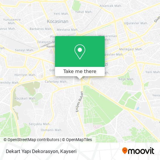 Dekart Yapı Dekorasyon map