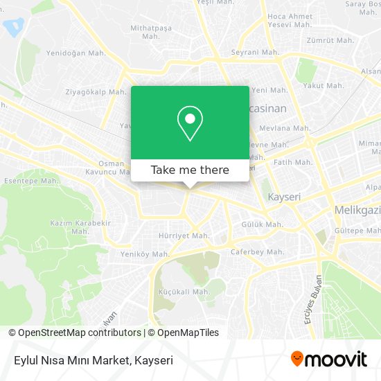 Eylul Nısa Mını Market map