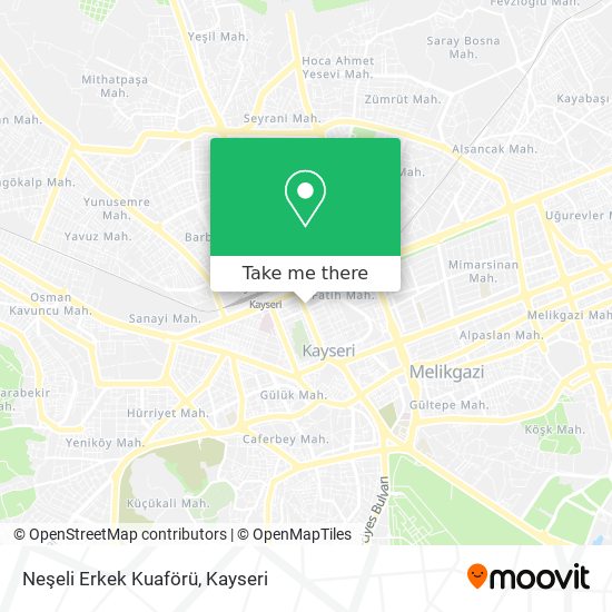Neşeli Erkek Kuaförü map