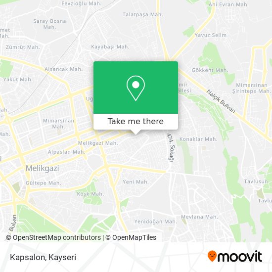 Kapsalon map