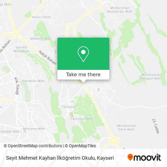 Seyit Mehmet Kayhan İlköğretim Okulu map