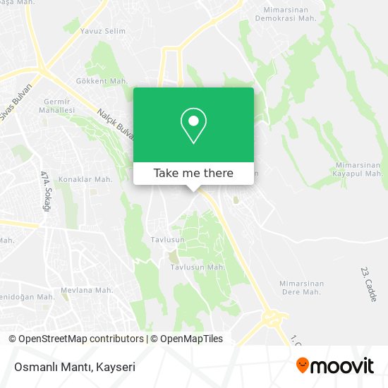 Osmanlı Mantı map