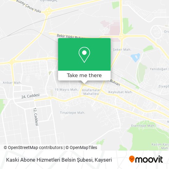 Kaski Abone Hizmetleri Belsin Şubesi map
