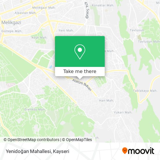 Yenidoğan Mahallesi map