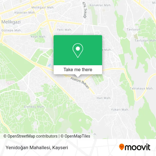 Yenidoğan Mahallesi map
