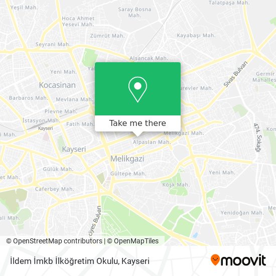 İldem İmkb İlköğretim Okulu map