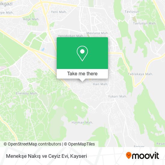 Menekşe Nakış ve Ceyiz Evi map