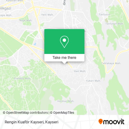 Rengin Kuaför Kayseri map