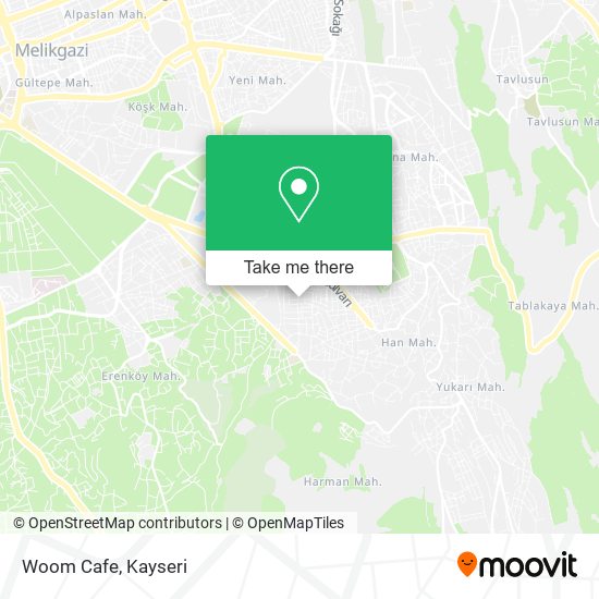 Woom Cafe map