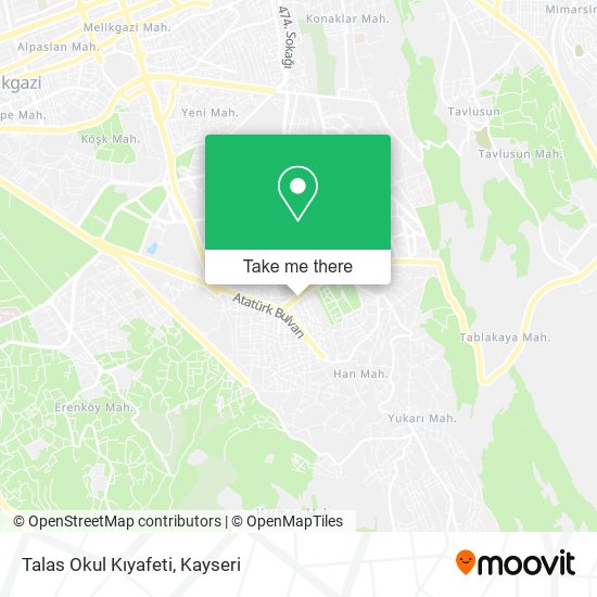 Talas Okul Kıyafeti map