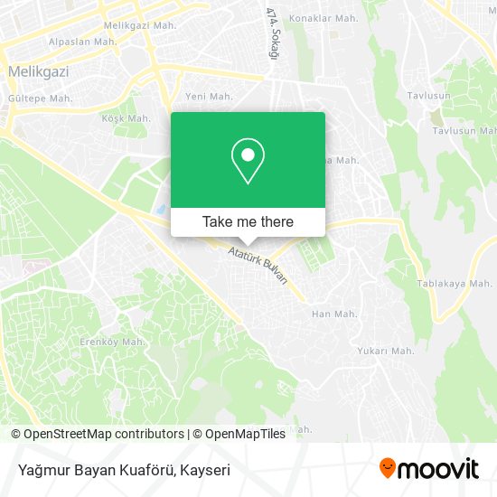 Yağmur Bayan Kuaförü map