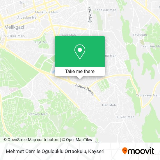 Mehmet Cemile Oğulcuklu Ortaokulu map